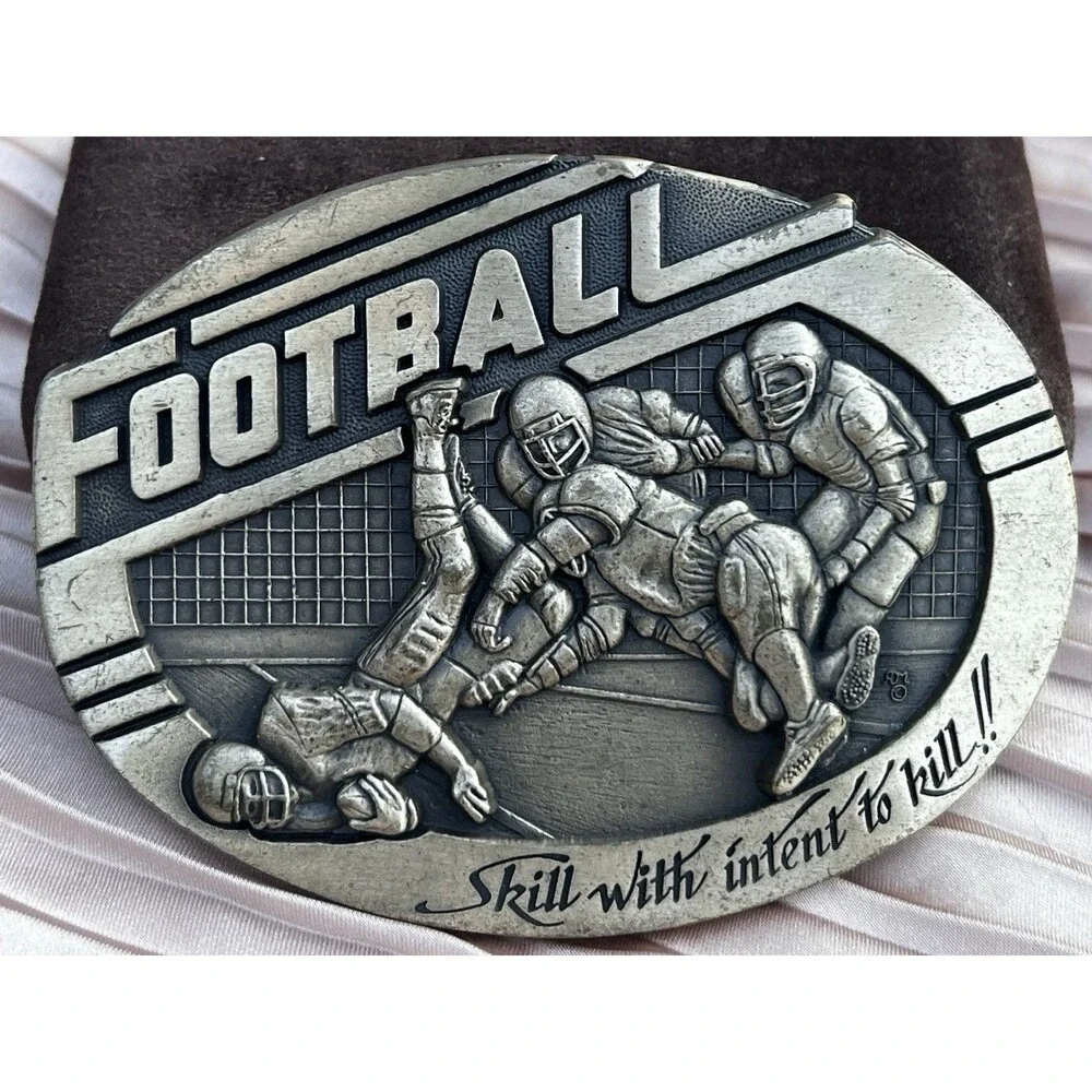New First Edition Brass Tackle Football Nfl Nfc Football Quarterback NOS Vintage